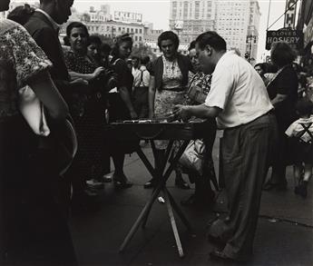 JOE SCHWARTZ (1913-2013) St. Mark's Place * Union Square. 1930s & 40s; printed 1990s.